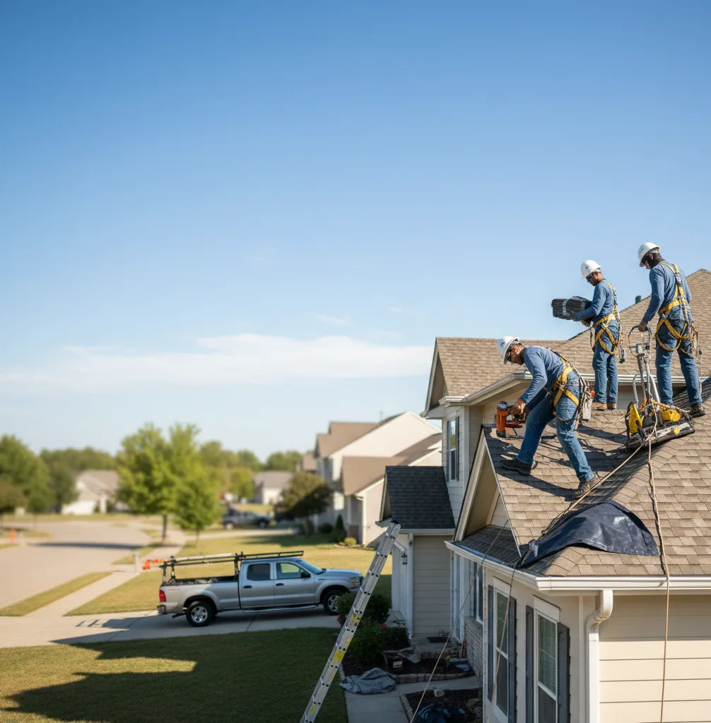 Roof Repair in Masury